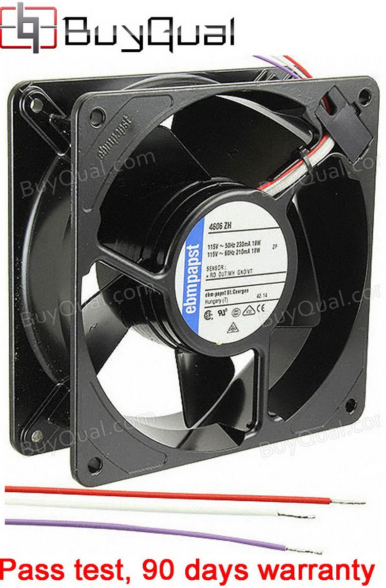 Ebmpapst 4606ZH 115V 18W 3wires Cooling Fan Ebmpapst 4606ZH 115V 18W 3wires Cooling Fan
